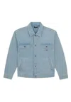 Dickies Denim Shirt Madison Jacket Vntg Blue In Blu