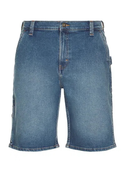 Dickies Denim Short In Denim Light Wash