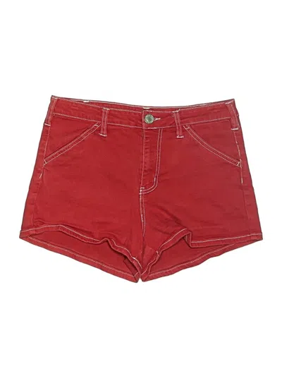 Pre-owned Dickies Denim Shorts In Red