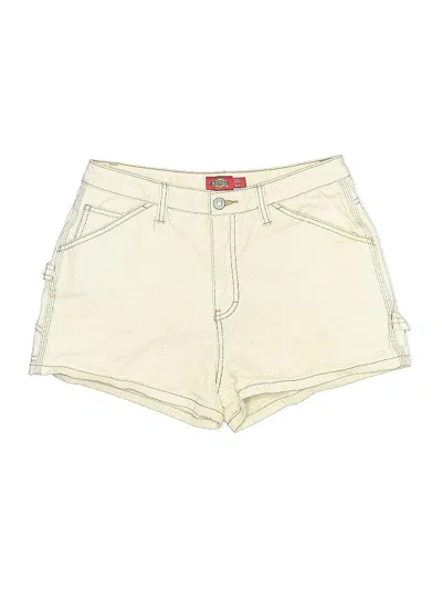 Pre-owned Dickies Denim Shorts In White