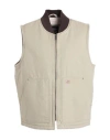 Dickies Duck Vest In Beige