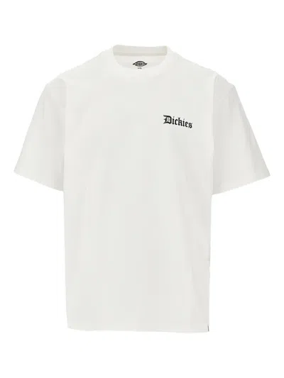 Dickies Diner Logo T-shirt In White