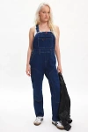 Dickies Double-front Bib Overalls In Indigo, Women's At Urban Outfitters In Indigo