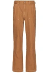 Dickies Duck Canvas Double Knee Pant In Stonewashed Brown Duck