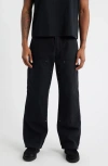 Dickies Double Knee Cotton Canvas Carpenter Pants In Black