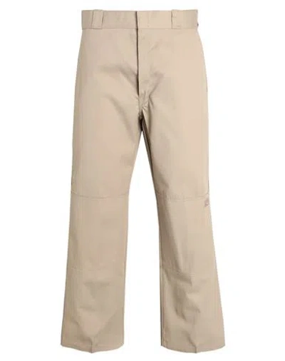 Dickies Double Knee Rec Man Pants Beige Size 34w-32l Polyester, Cotton