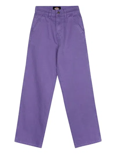Dickies Duck Canvas Trousers In Purple