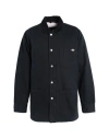 Dickies Stonewashed Duck Unlined Chore Coat In Black