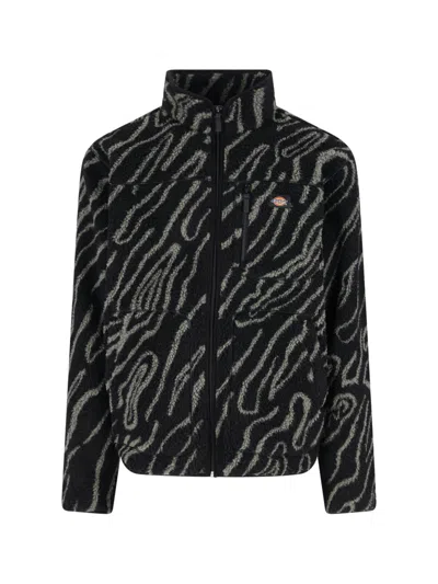 Dickies Durable 100% Polyester Work Jacket For Men In Black