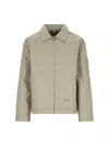 Dickies Versatile Jacket With Adjustable Cuffs And Side Pockets In Brown