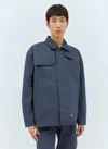 Dickies Button-fastening Patch-pocket Jacket In Navy