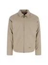 Dickies 'eisenhower Puff' Zip Jacket In Brown