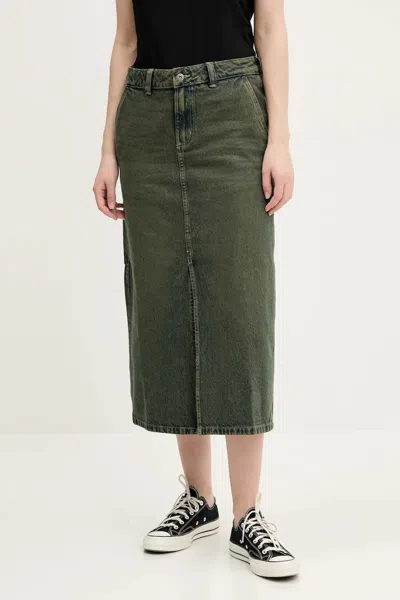 Dickies Female Skirts  Long Denim Carpenter - Dk0a866sk571 Green Tone