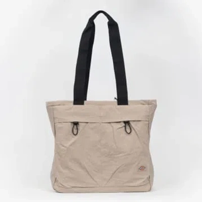 Dickies Fishersvilles Tote Bag In Sandstone In Black