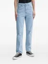 Dickies Five-pockets Cotton Jeans In Blue