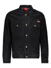 Dickies Flap-pocket Denim Jacket In Black