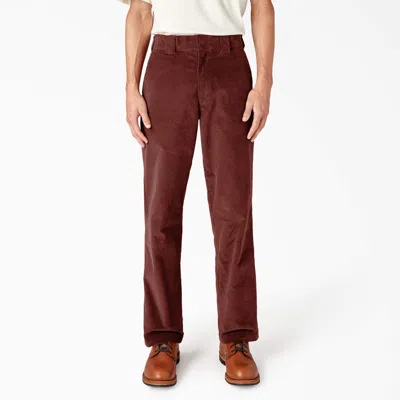 DICKIES FLAT FRONT CORDUROY PANTS