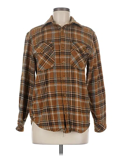 Pre-owned Dickies Fleece Jacket In Brown