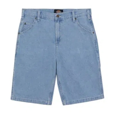 Dickies Garyville Denim Man Shorts Blue Vintage