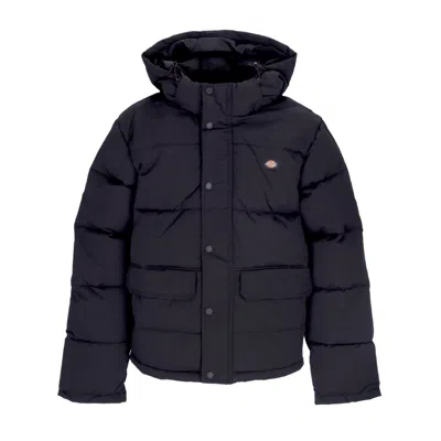 Dickies Glacier View Puffer Men's Down Jacket Black In Nero Neri E Grigi