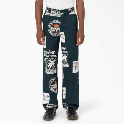 Dickies Greensburg Relaxed Fit Pants In Blue