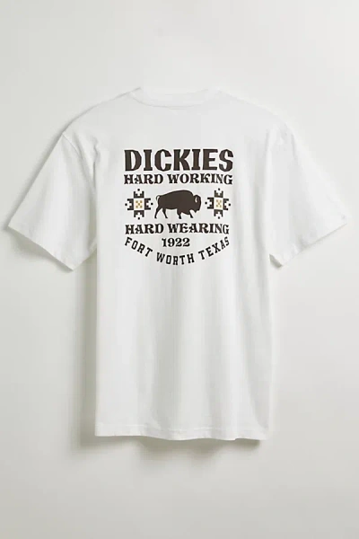 Dickies Hard Working Tee In White, Men's At Urban Outfitters