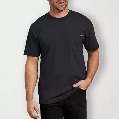 Dickies Heavyweight Mens Crew Neck Short Sleeve T-shirt In Black