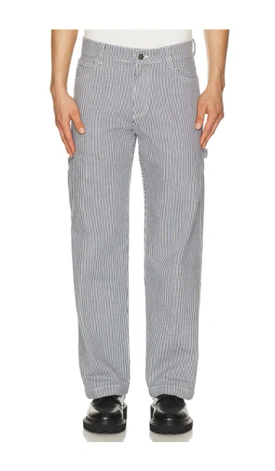 Dickies Hickory Loose Straight Carpenter Pant In Blue