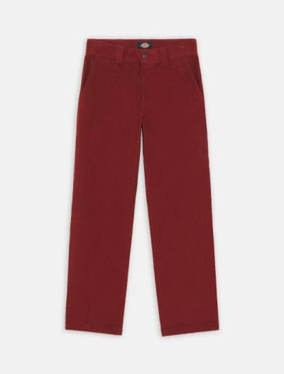 Dickies Higginson Pant In Burgundy