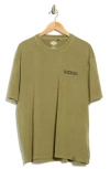 Dickies High Flying Workwear Cotton Graphic T-shirt In Green