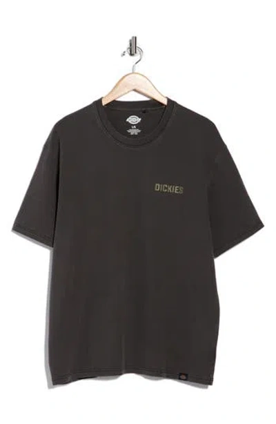 Dickies High Flying Workwear T-shirt In Black