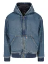 Dickies Hilham Hooded Jacket In Blue