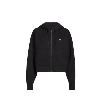 Dickies Hoodie À Capuche En Coton Mélangé In Black