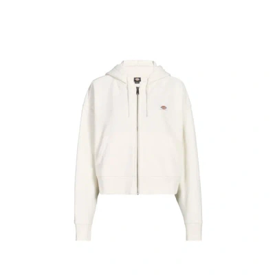 Dickies Hoodie À Capuche En Coton Mélangé In White