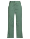Dickies Icons Woman Pants Green Size 28w-28l Polyester, Cotton In Green