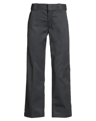Dickies Icons Woman Pants Grey Size 26w-28l Polyester, Cotton In Gray