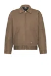 Dickies Insulated Eisenhower Jacket In Mushroom