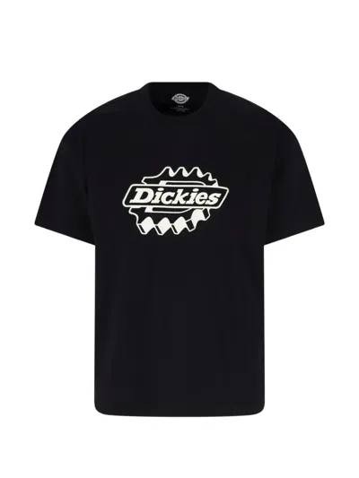 Dickies Irondale Logo-print T-shirt In Black