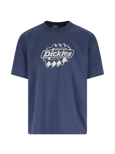 Dickies Irondale Logo-print T-shirt In Blue