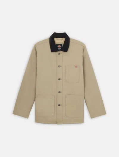 Dickies Jackets And Jackets Man  Canvas Chore Coat Sw - Dk0a4xga F02 Desert Sandals In Gold