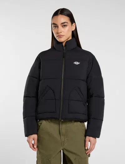 DICKIES JACKETS AND JACKETS MAN DICKIES SUMMERDALE PUFFER W - DK0A87OJBLK1 BLACK