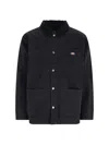 Dickies Casual Jacket With Chest And Front Pockets In Black