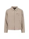 Dickies Relaxed Fit Jacket Front Pocket In Neutral