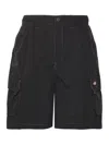 Dickies Cargo Shorts With Belt Loops And Pockets In Black