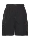 Dickies Cargo Shorts With Belt Loops And Pockets In Black