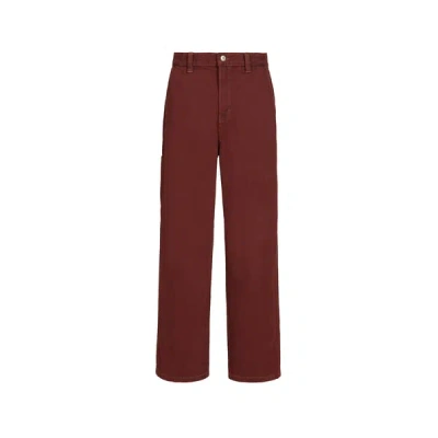 Dickies Jean Ample En Coton In Burgundy