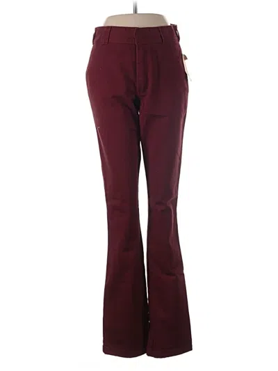 Dickies Jeans In Burgundy