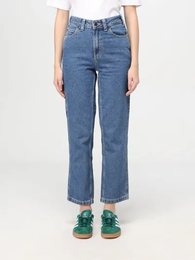 DICKIES JEANS DICKIES WOMAN COLOR BLUE,G13393009