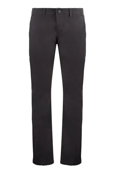Dickies Kerman Cotton Trousers In Black