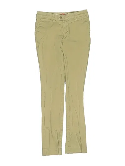 Pre-owned Dickies Kids' Khaki Pant In Tan